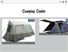 Tablet Screenshot of campingcenter.com.ar